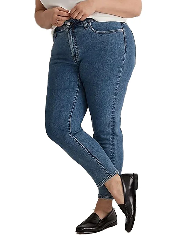 Best Online Women's Boutiques Plus Womens Mid-Rise Perfect Vintage Skinny Jeans