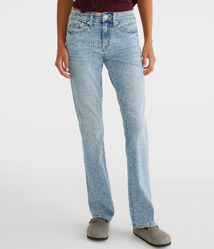 Discount Price Aeropostale Mid-Rise Bootcut Jean