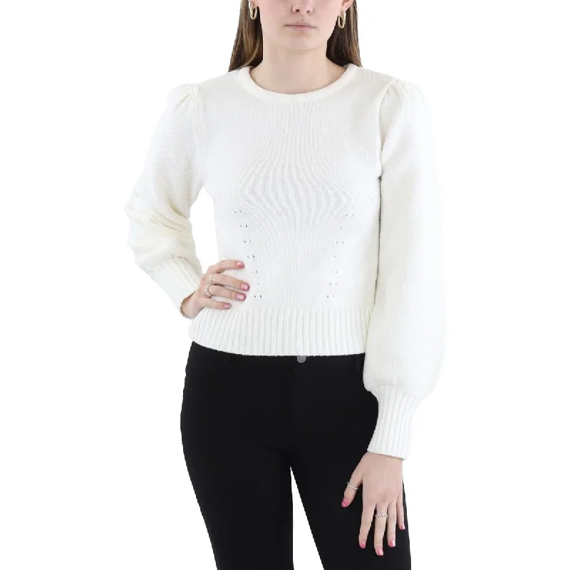 Women's High-Fashion Apparel BREELA Womens Ribbed Trim  Cotton Pullover Sweater