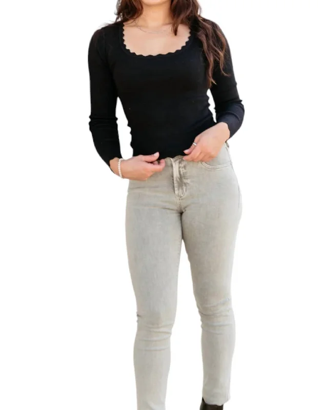 Women's Clothes Gisele Skinny Jeans In Grey