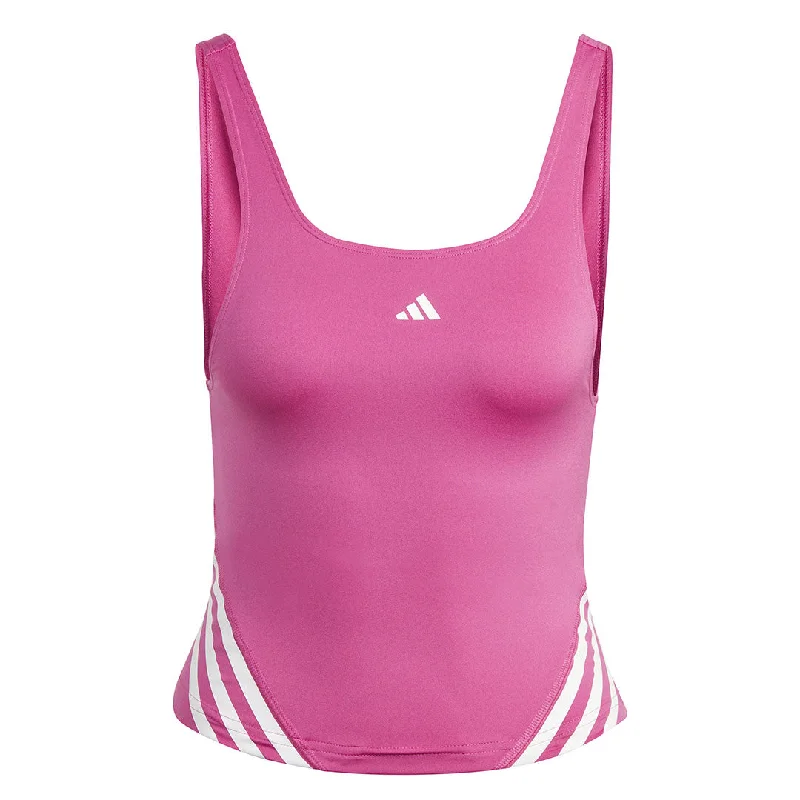 Women's Weekend Outfit adidas - Women's Train Icons 3-Stripes Tank Top (HS2385)