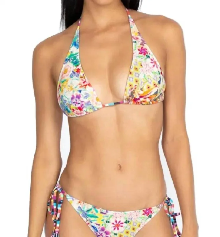 Clothing For Women Locita String Bikini Top In Multi