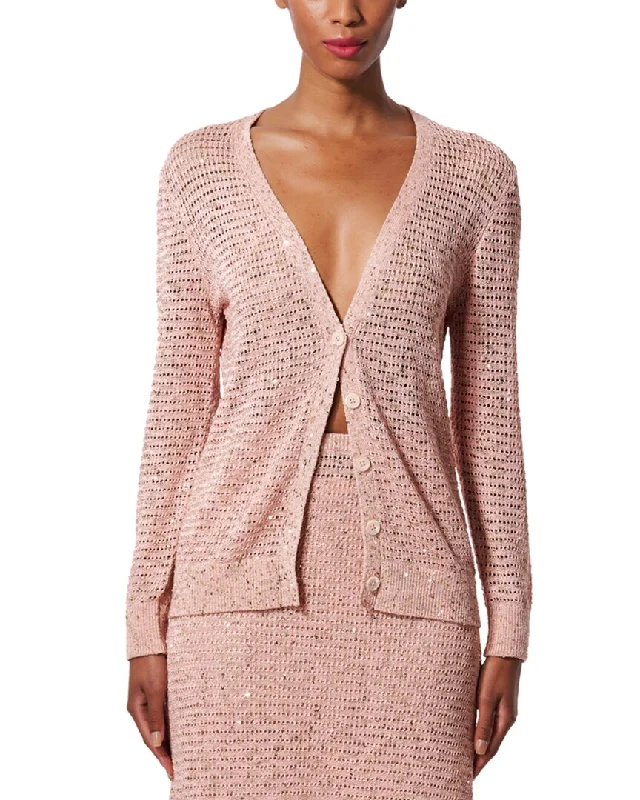 Women's Luxury Garments Carolina Herrera V-Neck Cardigan