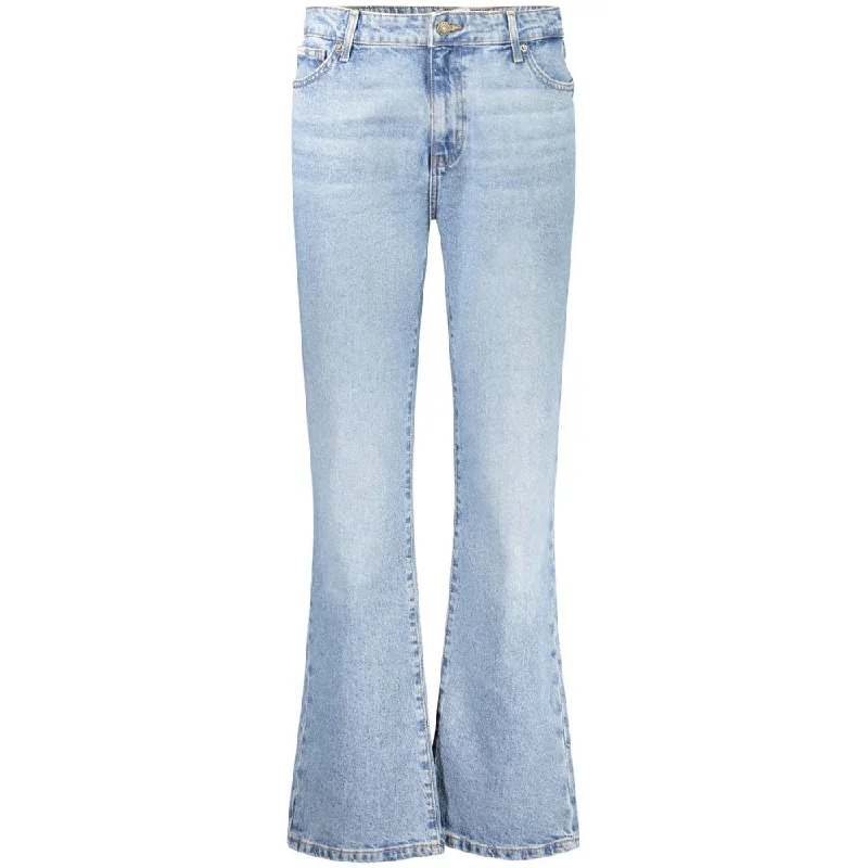 Women's Clothing Guess Jeans blue Cotton Jeans & Women's Pant