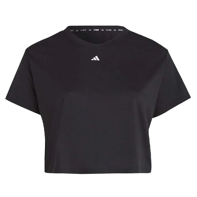 Sale For Women adidas - Women's Studio SS T-Shirt (Plus Size) (HN5552)