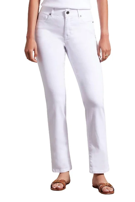 Sale On Sale Sophia Straight Leg Jeans In White