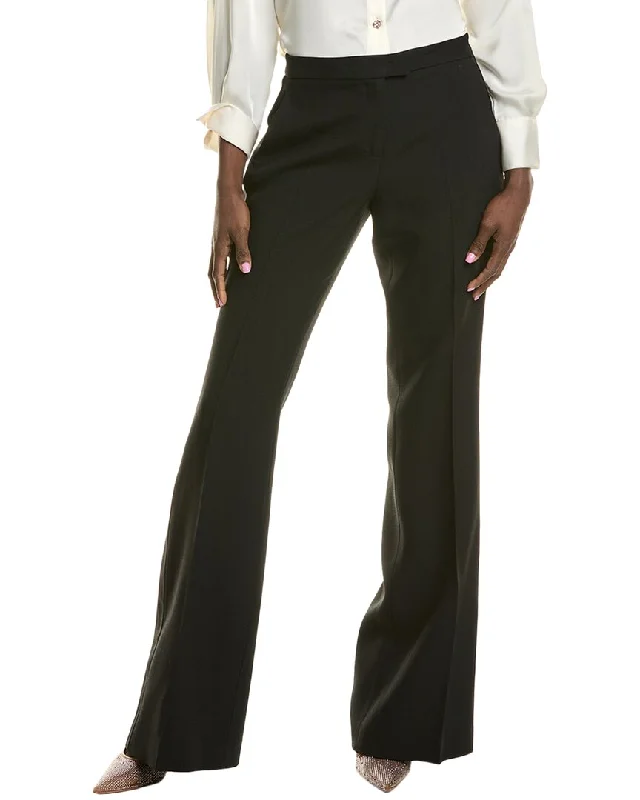 Women's Trendy Casual Clothes Michael Kors Sable Haylee Tuxedo Silk & Wool-Blend Pant