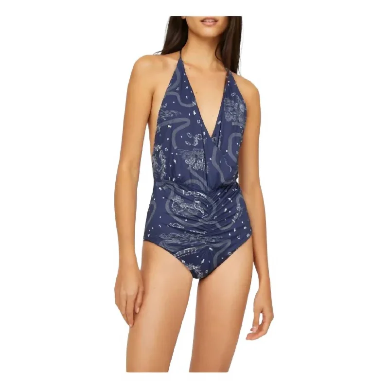 Women's Fashionable Clothing Sets Lucio Falcon Swimsuit In Marine