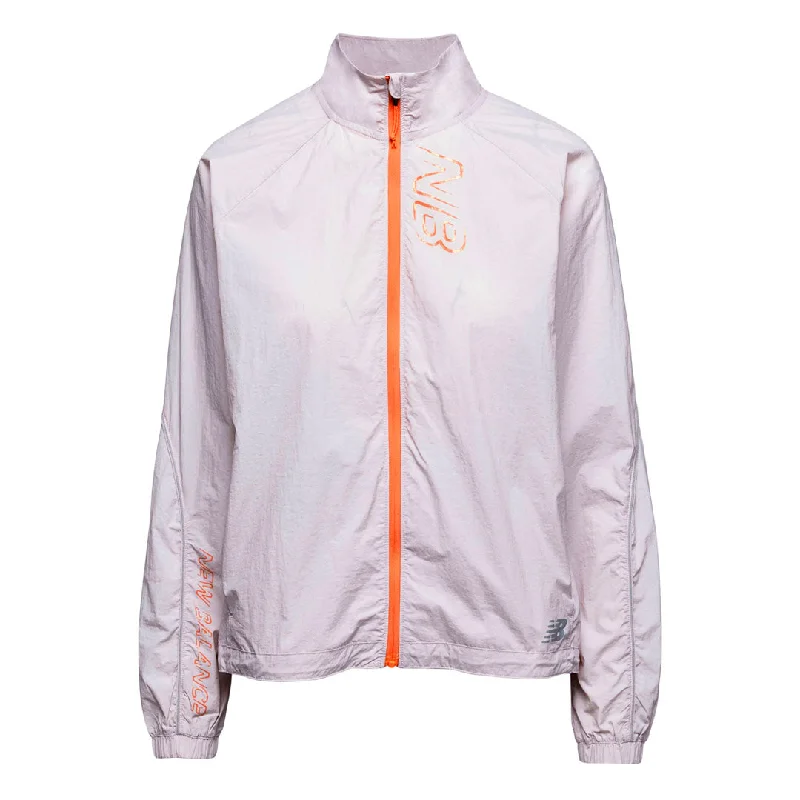 Women's Attire New Balance - Women's Run Light Jacket (WJ21265 SOI)