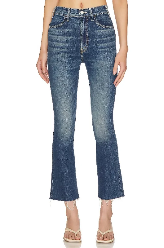 Women's Clothing For Special Occasions Hustler Flood Fray Jeans In Beer Me