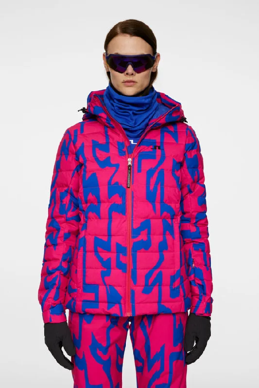 Casual Fashion for Women Women's Thermic Print Down Jacket