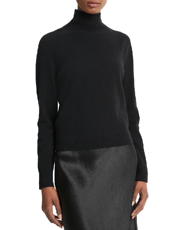 Casual Women's Clothing Vince Raglan Turtleneck Wool & Cashmere-Blend Sweater