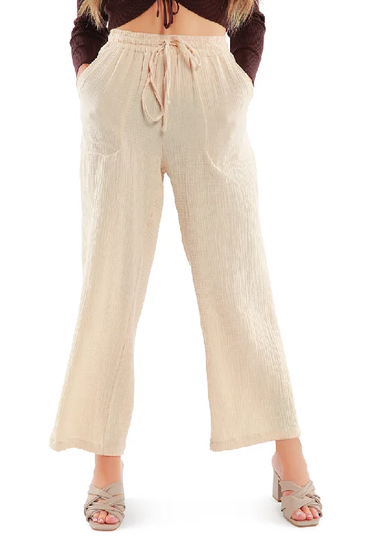 Women's Night-Out Clothes drawstring casual lounge wide pants