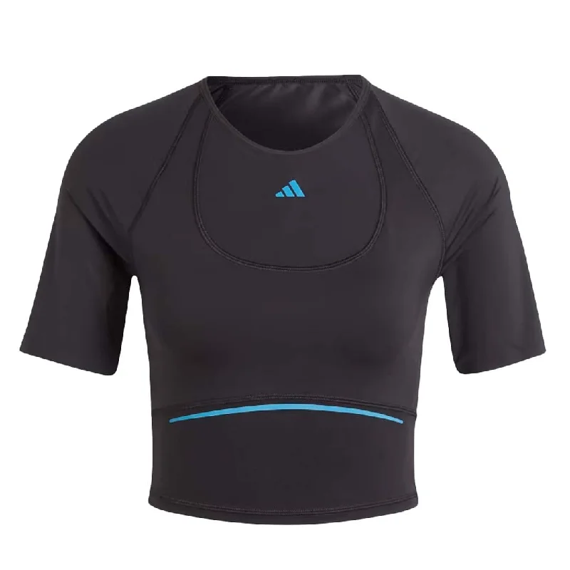 Trendy Online Boutiques adidas - Women's HIIT Heat.Rdy Training Crop T-Shirt (HN5556)