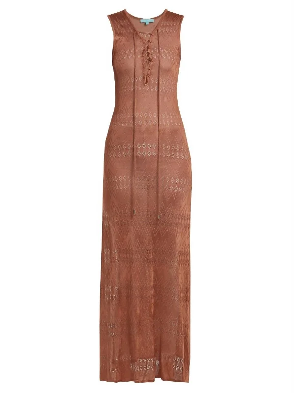 Elegant Women's Clothing Kourtney Coverup In Mocha