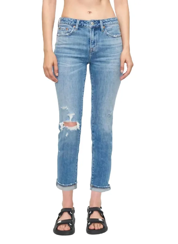 Luxury Women's Clothes Jessie Jean In Harbor Distressed