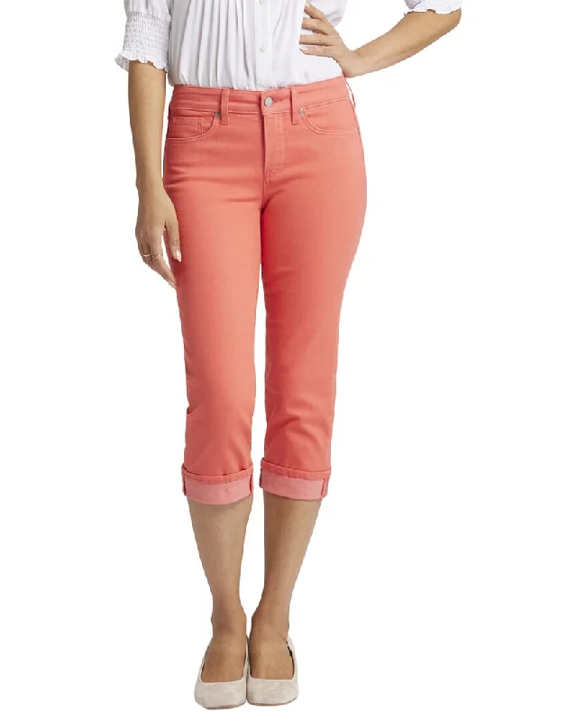 Women's Activewear for Exercise and Sports NYDJ Marilyn Fruit Punch Crop Jean